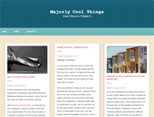 Tablet Screenshot of majorlycool.com